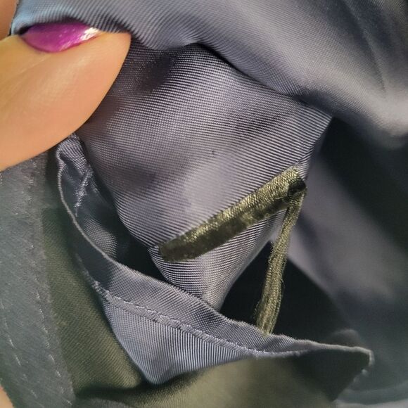 Babaton Aritzia Vegan Suede Feel Navy Sleeveless Top - Picture 5 of 14